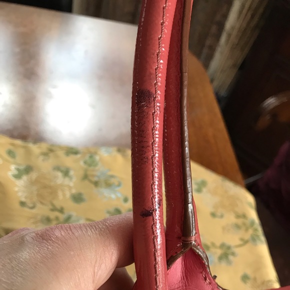 Beautiful Pink Coach Purse with Flower appl… - Picture 3 of 13